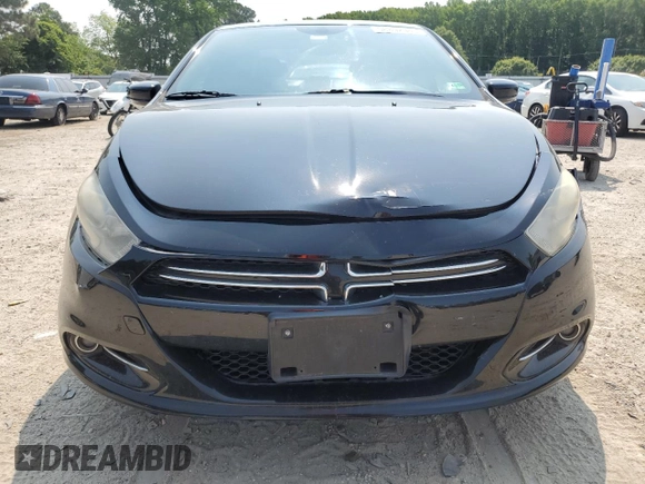 2013 Dodge Dart Limited with VIN 1C3CDFCA1DD334145, listed as a Copart auction lot 58892985 with 116,886 mi miles and Clean title. Bid and sale history available at DreamBid. Image 5.