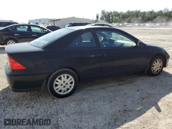 2005 Honda Civic LX with VIN 1HGEM21565L055009, listed as a Copart auction lot 76300934 with 208,613 mi miles and Clean Title. Bid and sale history available at DreamBid. Image 4.