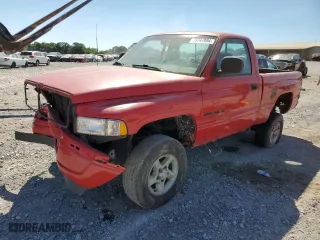 1996 Dodge Ram 1500 with VIN 1B7HC16Y0TS664448, listed as a Copart auction lot 58747994 with 305,896 mi miles and Salvage Title. Bid and sale history available at carsss.com. Image 1.