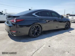 2023 Lexus ES with VIN 58AJZ1B14PU142056, listed as a Copart auction lot 52217085 with 30,837 mi miles and Salvage Title. Bid and sale history available at carsss.com. Image 3.