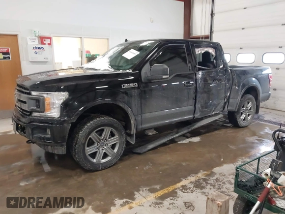 2018 Ford F-150 XL with VIN 1FTEW1EP7JFD50756, listed as a IAAI auction lot 41640685 with 72,965 mi miles. Bid and sale history available at carsss.com. Image 18.