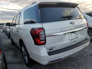 2024 Ford Expedition Platinum z VIN 1FMJU1L82REA60907, wystawiony jako Copart lot #74033544 z przebiegiem 2 700 mil mil oraz Szkoda całkowita • Salvage title. Historia ofert i sprzedaży dostępna na DreamBid. Obrazek 2.