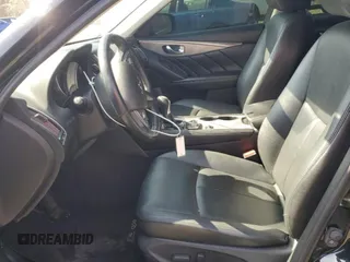 2016 Infiniti Q50 2.0t Premium with VIN JN1CV7AR9GM253313, listed as a Copart auction lot 50924685 with 53,965 mi miles and Salvage Title. Bid and sale history available at carsss.com. Image 7.