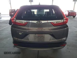 2018 Honda CR-V EX-L with VIN 7FARW1H83JE042661, listed as a Copart auction lot 50387505 with 45,100 mi miles and Salvage Title. Bid and sale history available at DreamBid. Image 6.