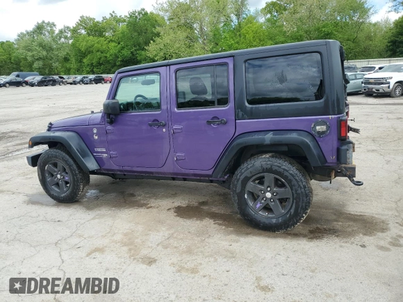 2018 Jeep Wrangler Unlimited Sport with VIN 1C4BJWDG9JL910410, listed as a Copart auction lot 56561955 with 57,450 mi miles and Salvage title. Bid and sale history available at DreamBid. Image 2.