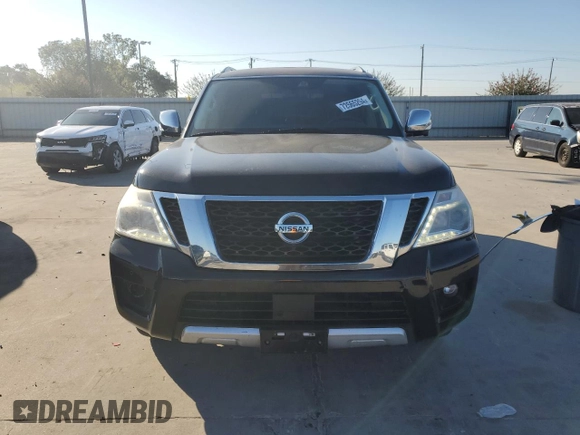 2018 Nissan Armada Platinum with VIN JN8AY2NE9J9730021, listed as a Copart auction lot 72565294 with 150,363 mi miles and Clean Title. Bid and sale history available at carsss.com. Image 5.