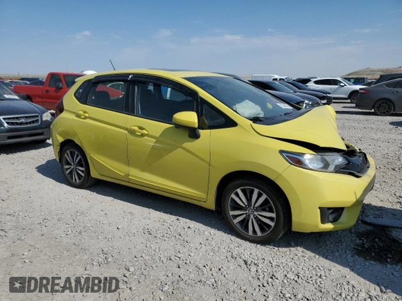 2017 Honda Fit EX with VIN JHMGK5H77HS006819, listed as a Copart auction lot 62940905 with Not provided miles and Salvage title. Bid and sale history available at DreamBid. Image 4.