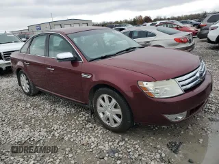 2008 Ford Taurus Limited with VIN 1FAHP25WX8G161956, listed as a Copart auction lot 80281894 with 189,675 mi miles and Salvage Title. Bid and sale history available at carsss.com. Image 4.