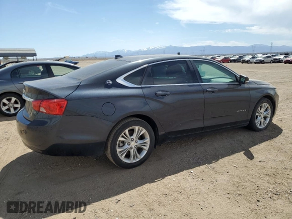 2014 Chevrolet Impala LT with VIN 2G1115SL9E9198945, listed as a Copart auction lot 52450835 with 46,595 mi miles and Clean Title. Bid and sale history available at DreamBid. Image 3.