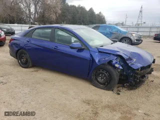 2021 Hyundai Elantra SEL with VIN KMHLM4AG9MU171764, listed as a Copart auction lot 89169465 with 85,235 mi miles and Salvage Title. Bid and sale history available at carsss.com. Image 4.