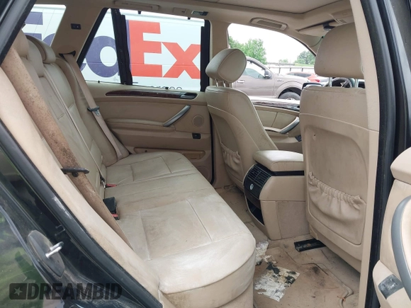 2005 BMW X5 3.0i with VIN 5UXFA13505LY12648, listed as a IAAI auction lot 42144830 with 189,271 mi miles. Bid and sale history available at carsss.com. Image 8.
