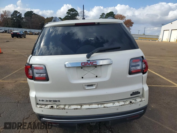 2013 GMC Acadia SLT with VIN 1GKKRSKD9DJ180366, listed as a Copart auction lot 85120494 with Not Provided miles and Salvage Title. Bid and sale history available at carsss.com. Image 6.