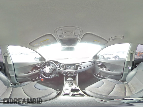 2017 Kia Niro EX with VIN KNDCC3LC1H5057463, listed as a Copart auction lot 52176535 with 167,020 mi miles and Salvage Title. Bid and sale history available at carsss.com. Image 16.