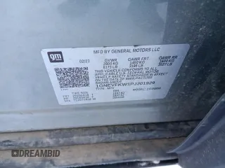 2023 Chevrolet Traverse LS with VIN 1GNEVFKW1PJ201929, listed as a Copart auction lot 42561545 with 56,165 mi miles and Salvage Title. Bid and sale history available at carsss.com. Image 12.