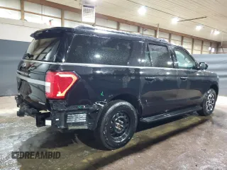 2024 Ford Expedition Max XLT with VIN 1FMJK1J81REA23307, listed as a Copart auction lot 48854355 with 38,363 mi miles and Clean Title. Bid and sale history available at DreamBid. Image 3.