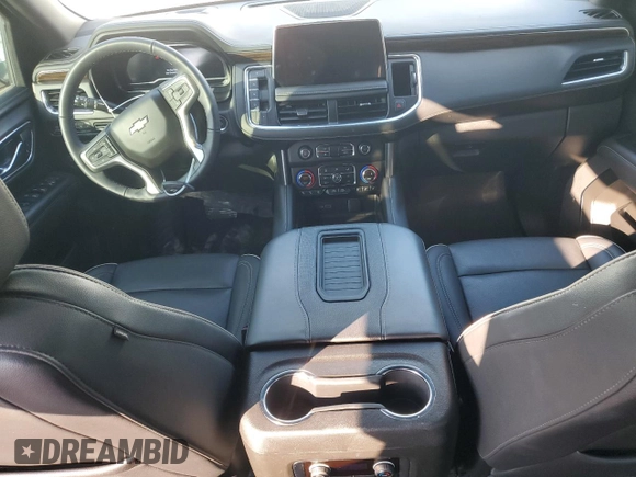 2022 Chevrolet Suburban Premier with VIN 1GNSCFKD2NR180661, listed as a Copart auction lot 74840484 with 55,972 mi miles and Salvage title. Bid and sale history available at DreamBid. Image 8.