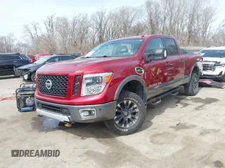 2016 Nissan Titan XD S with VIN 1N6AA1F43GN510841, listed as a IAAI auction lot 41814864 with 163,025 mi miles. Bid and sale history available at carsss.com. Image 18.
