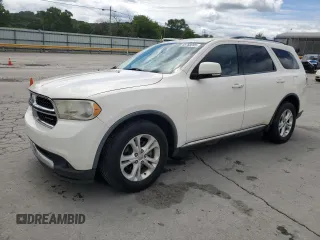 2012 Dodge Durango Crew z VIN 1C4RDHDG6CC129784, wystawiony jako Copart lot #58768095 z przebiegiem 153 123 mil mil oraz Szkoda całkowita • Salvage title. Historia ofert i sprzedaży dostępna na DreamBid. Obrazek 1.
