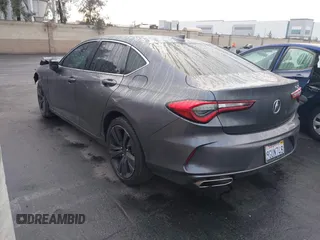 2022 Acura TLX Technology with VIN 19UUB5F46NA003037, listed as a IAAI auction lot 41734924 with 25,096 mi miles and . Bid and sale history available at DreamBid. Image 3.