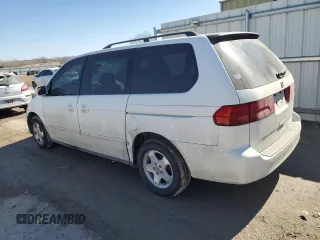 2001 Honda Odyssey EX z VIN 2HKRL18671H554699, wystawiony jako Copart lot #46690335 z przebiegiem Nie podano mil oraz Szkoda całkowita • Salvage title. Historia ofert i sprzedaży dostępna na DreamBid. Obrazek 2.