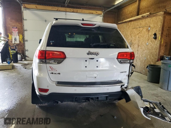 2017 Jeep Grand Cherokee Limited 75th Anniversary with VIN 1C4RJFBT6HC667826, listed as a Copart auction lot 61776815 with 169,327 mi miles and Salvage title. Bid and sale history available at DreamBid. Image 6.