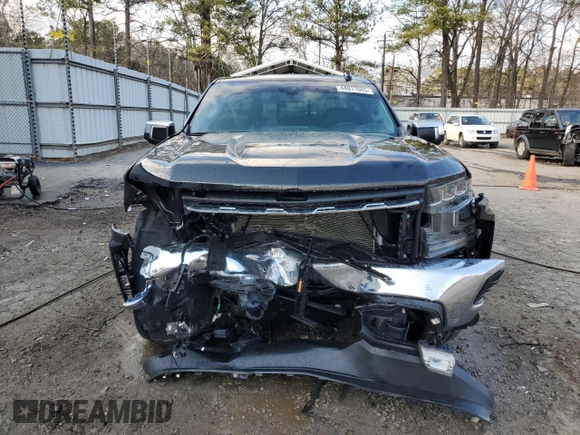 2021 Chevrolet Silverado 1500 LTZ with VIN 3GCUYGED2MG400206, listed as a Copart auction lot 44011685 with 52,249 mi miles and Salvage Title. Bid and sale history available at DreamBid. Image 5.