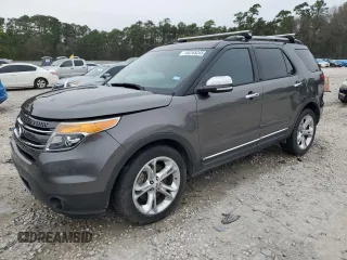 2015 Ford Explorer Limited with VIN 1FM5K7F86FGA20643, listed as a Copart auction lot 45245245 with 116,894 mi miles and Salvage Title. Bid and sale history available at carsss.com. Image 1.
