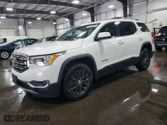 2019 GMC Acadia SLT z VIN 1GKKNULS9KZ235370, wystawiony jako Copart lot #55449085 z przebiegiem 106 164 mil mil oraz Szkoda całkowita • Salvage title. Historia ofert i sprzedaży dostępna na DreamBid. Obrazek 1.