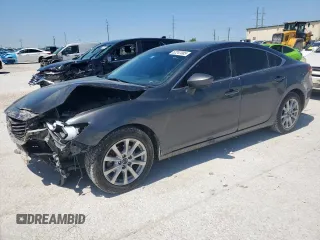 2016 Mazda 6 i Sport with VIN JM1GJ1U59G1458082, listed as a Copart auction lot 52247085 with 148,029 mi miles and Salvage Title. Bid and sale history available at DreamBid. Image 1.