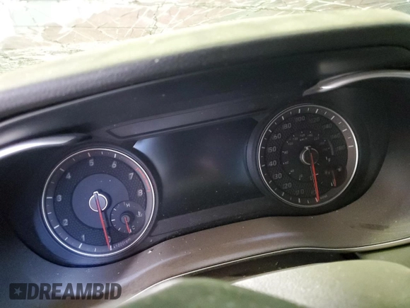 2019 Genesis G70 Advanced with VIN KMTG74LE1KU027679, listed as a Copart auction lot 61266494 with Not Provided miles and Salvage Title. Bid and sale history available at DreamBid. Image 9.