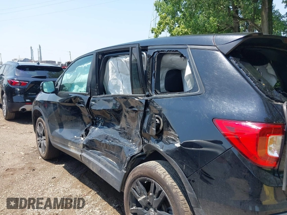 2021 Honda Passport Sport with VIN 5FNYF8H24MB043219, listed as a IAAI auction lot 42461003 with 38,800 mi miles and . Bid and sale history available at DreamBid. Image 6.