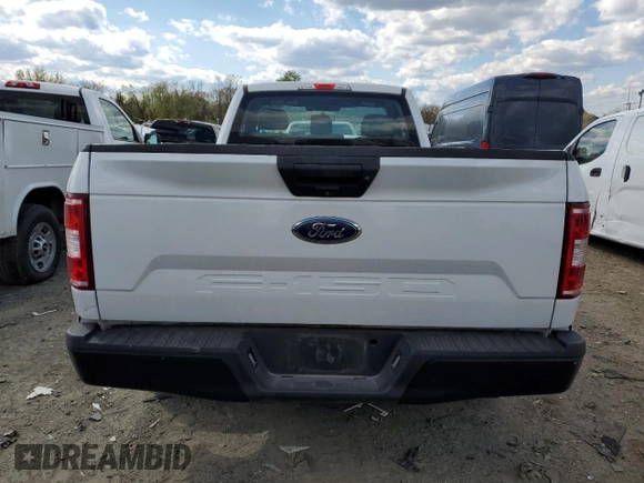 2019 Ford F-150 XL with VIN 1FTMF1CB3KKD32329, listed as a Copart auction lot 49386435 with 219,055 mi miles and Salvage Title. Bid and sale history available at carsss.com. Image 6.