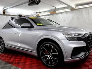 2020 Audi Q8 Premium Plus with VIN WA1EVAF16LD007121, listed as a Copart auction lot 87533295 with 47,459 mi miles and Clean Title. Bid and sale history available at carsss.com. Image 1.