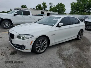 2016 BMW 5 Series 528i xDrive with VIN WBA5A7C51GG644365, listed as a Copart auction lot 59720385 with 109,134 mi miles and Salvage title. Bid and sale history available at DreamBid. Image 1.