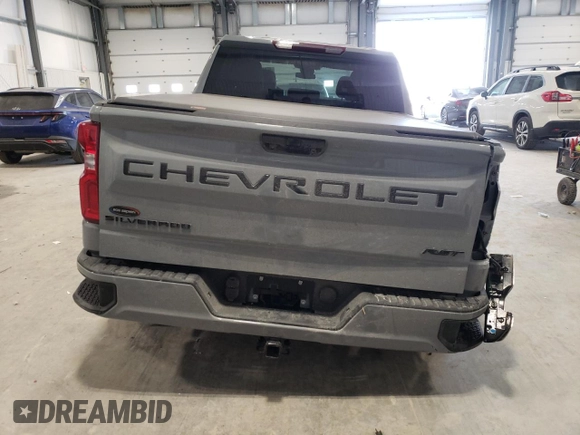 2024 Chevrolet Silverado 1500 RST with VIN 1GCPDEEK4RZ275244, listed as a Copart auction lot 42216495 with 0 mi miles and Salvage Title. Bid and sale history available at carsss.com. Image 6.