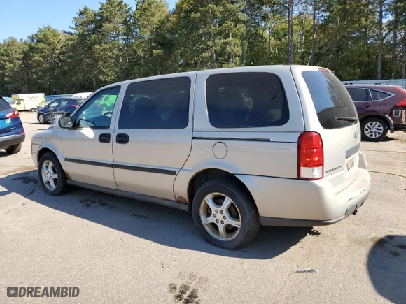 2007 Chevrolet Uplander LS Fleet with VIN 1GNDV23157D162249, listed as a Copart auction lot 75547054 with 296,022 mi miles and Clean Title. Bid and sale history available at carsss.com. Image 2.