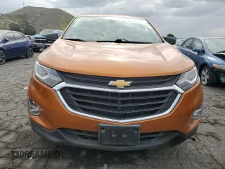 2018 Chevrolet Equinox LS with VIN 2GNAXHEV2J6118716, listed as a Copart auction lot 53516395 with 60,050 mi miles and Salvage Title. Bid and sale history available at DreamBid. Image 5.
