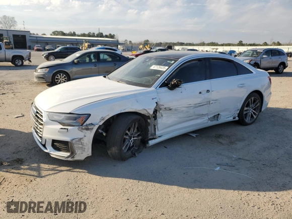 2019 Audi A6 Premium with VIN WAUK2AF21KN069302, listed as a Copart auction lot 47126435 with 0 mi miles and Salvage Title. Bid and sale history available at carsss.com. Image 1.