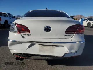 2014 Volkswagen CC Sport with VIN WVWBP7AN0EE524802, listed as a Copart auction lot 44760185 with 186,143 mi miles and Salvage Title. Bid and sale history available at carsss.com. Image 6.