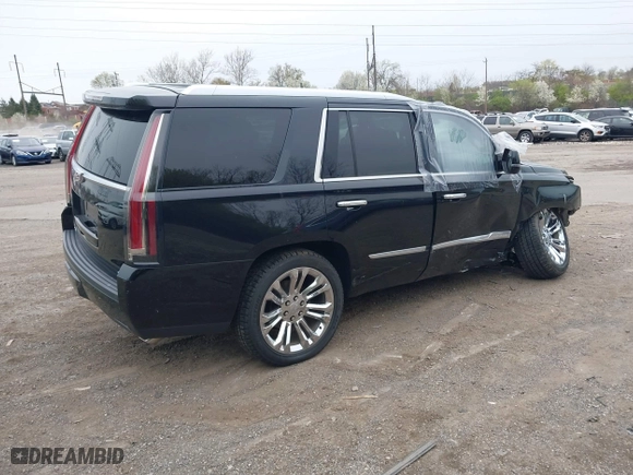 2019 Cadillac Escalade Premium Luxury with VIN 1GYS4CKJ5KR131129, listed as a IAAI auction lot 41983905 with 32,568 mi miles. Bid and sale history available at carsss.com. Image 4.