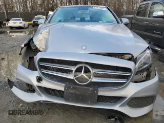 2016 Mercedes-Benz C 300 Luxury with VIN 55SWF4KB8GU147580, listed as a Copart auction lot 87347924 with Not Provided miles and Salvage Title. Bid and sale history available at DreamBid. Image 5.