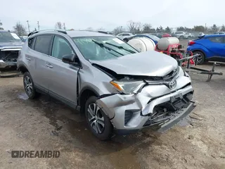 2016 Toyota RAV4 LE with VIN 2T3BFREV8GW432986, listed as a IAAI auction lot 41716530 with 143,442 mi miles. Bid and sale history available at carsss.com. Image 1.