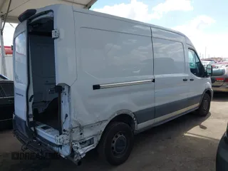 2021 Ford Transit Cargo with VIN 1FTBR1C84MKA37715, listed as a IAAI auction lot 41912160 with 185,240 mi miles. Bid and sale history available at carsss.com. Image 4.
