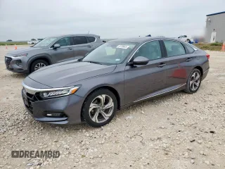 2019 Honda Accord EX-L with VIN 1HGCV1F59KA018826, listed as a Copart auction lot 58789645 with 43,057 mi miles and Clean title. Bid and sale history available at DreamBid. Image 1.