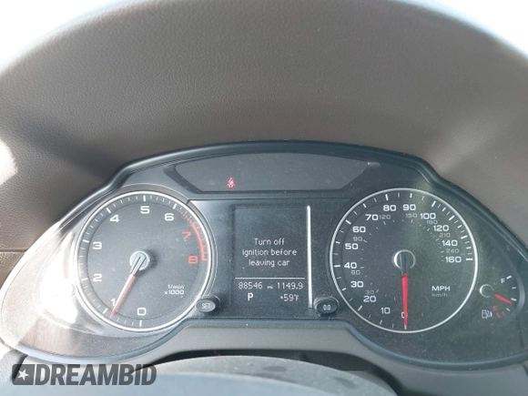 2016 Audi Q5 Premium with VIN WA1C2AFP1GA124679, listed as a IAAI auction lot 41775443 with 88,546 mi miles and . Bid and sale history available at DreamBid. Image 7.