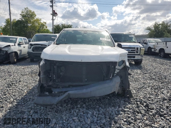 2020 Chevrolet Silverado 1500 Work Truck with VIN 1GCRWAEH3LZ222753, listed as a Copart auction lot 42963975 with 92,280 mi miles and Non Repairable. Bid and sale history available at DreamBid. Image 5.