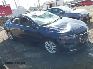 2017 Chevrolet Malibu Hybrid with VIN 1G1ZJ5SU2HF224860, listed as a IAAI auction lot 41821352 with 162,745 mi miles and . Bid and sale history available at DreamBid. Image 1.