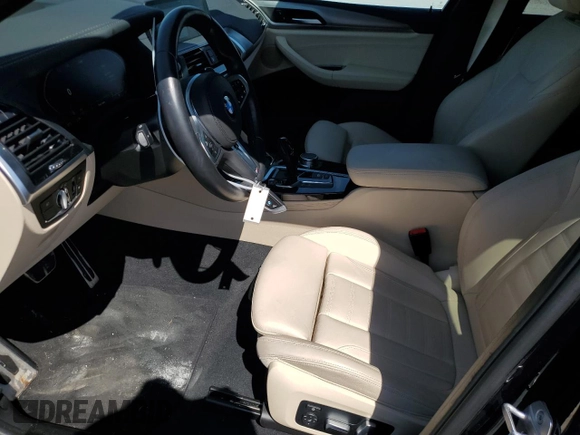 2021 BMW X4 xDrive30i z VIN 5UX2V1C09M9G11692, wystawiony jako Copart lot #51512115 z przebiegiem 16 948 mil mil oraz Szkoda całkowita • Salvage title. Historia ofert i sprzedaży dostępna na DreamBid. Obrazek 7.