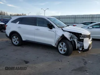 2023 Kia Sorento LX with VIN 5XYRGDLC1PG210241, listed as a Copart auction lot 46866725 with 28,960 mi miles and Clean Title. Bid and sale history available at carsss.com. Image 4.