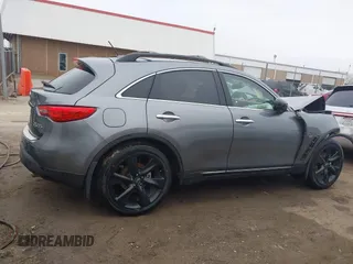 2017 Infiniti QX70 with VIN JN8CS1MW1HM416272, listed as a IAAI auction lot 41542987 with 48,139 mi miles and . Bid and sale history available at DreamBid. Image 13.